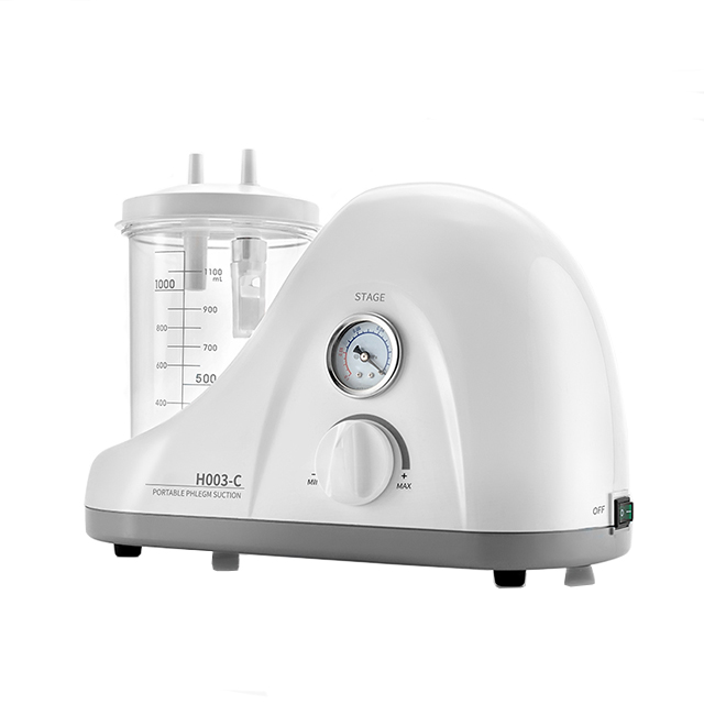 Portable sputum suction device