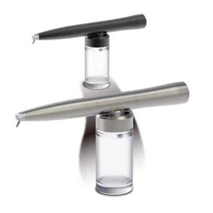 Alumina sandblasting gun